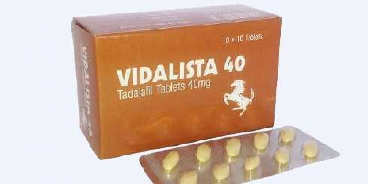 Buy Vidalista 40 [ Tadalafil ] Tablet