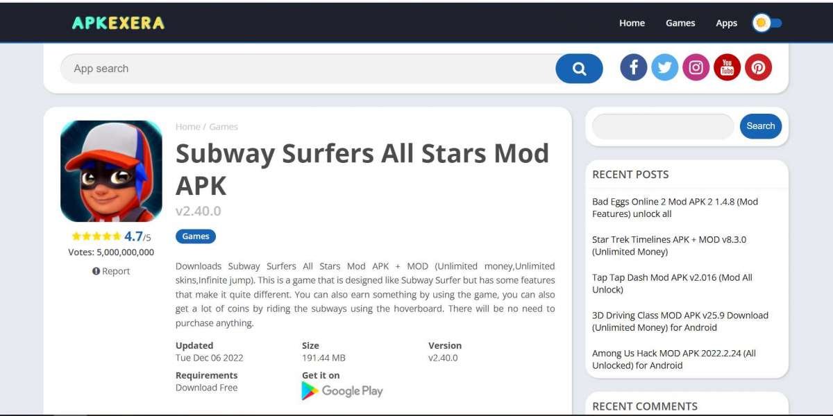 Subway Surfers All Stars Mod APK