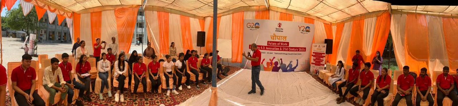 Youth Chaupal: Bringing Forward the Voice of Youth in the Build-up to G20 - Save the Children