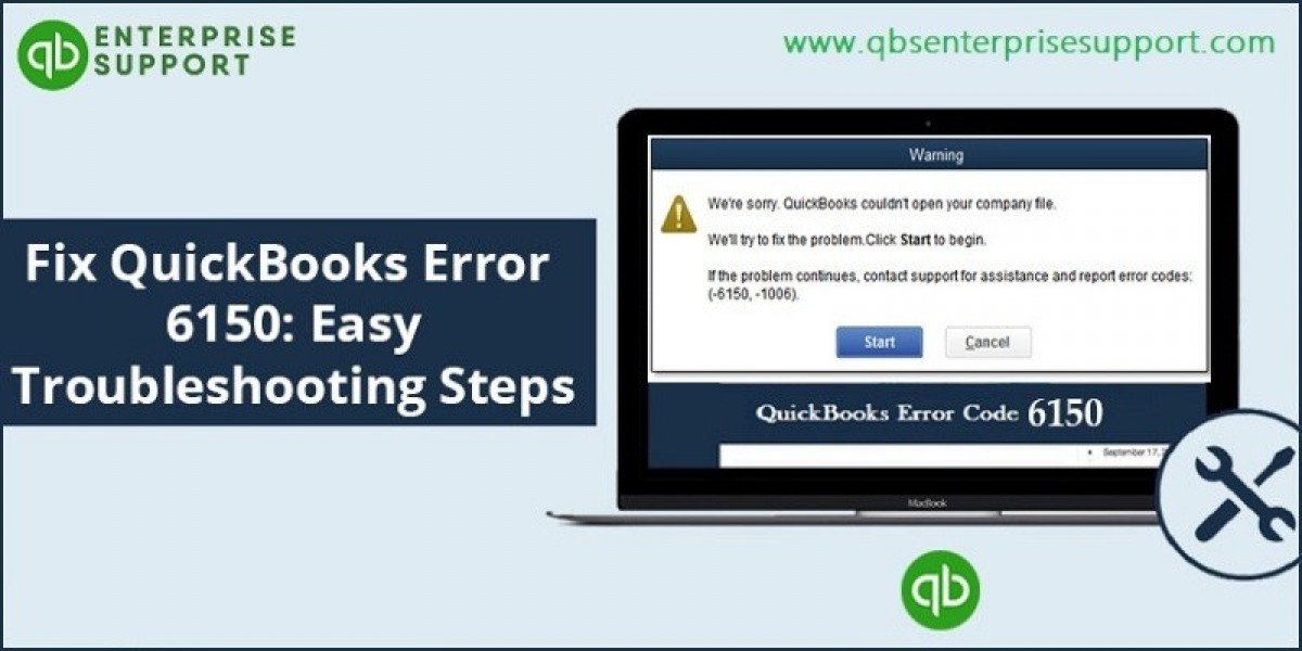 How do I fix Error 6150 in QuickBooks Desktop?