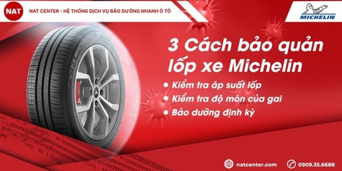 Sản phẩm lốp michelin NAT Center là quyết định nâng cấp tuyệt vời của tài xế